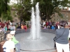Otváranie fontány vo vnútrobloku sídliska  1. mája