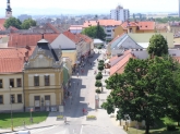 Pohľad na ulicu Československej armády
