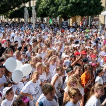 Slovenský rekord tancujúcich detí na jednom námestí 