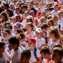 Slovenský rekord tancujúcich detí na jednom námestí 