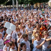 Slovenský rekord tancujúcich detí na jednom námestí 