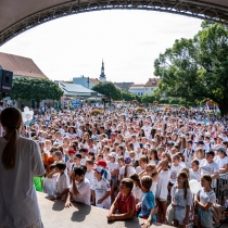 Slovenský rekord tancujúcich detí na jednom námestí 