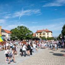 Slovenský rekord tancujúcich detí na jednom námestí 