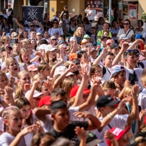 Slovenský rekord tancujúcich detí na jednom námestí 